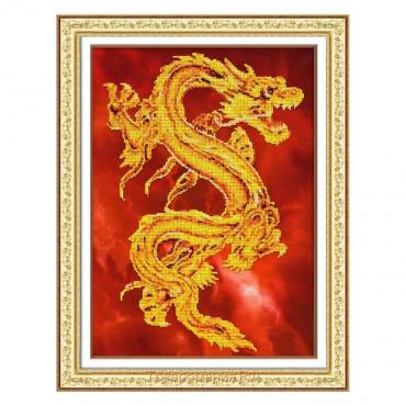 Набор для вышивания бисером Паутинка «Восточный дракон»