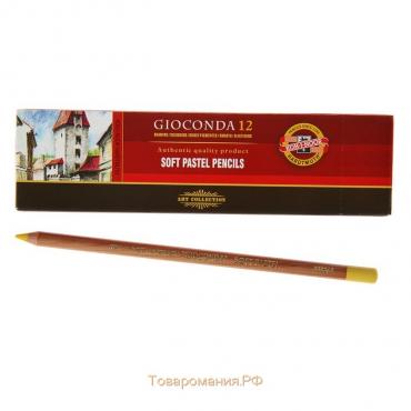 Пастель сухая в карандаше Koh-I-Noor GIOCONDA 8820/02 Soft Pastel, жёлтый хром