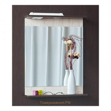 Зеркало Sanflor «Толедо 60», цвет венге/орегон