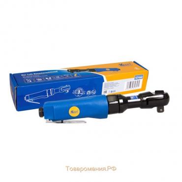 Трещотка пневматическая KRAFT KT707000, 1/2", штуцер 1/4", 140 л/мин, 70 Нм