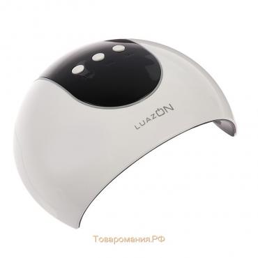 Лампа для гель-лака LUF-17, LED, 24 Вт, 8 диодов, таймер 60/90/120 сек,USB, белая