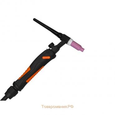 Горелка сварочная "СВАРОГ" TIG TS 17V FLEX (ION9506), M12×1, 140 А, d=1-4 мм, 4 м