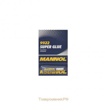 Суперклей Mannol 9922 Super Glue, 3 г