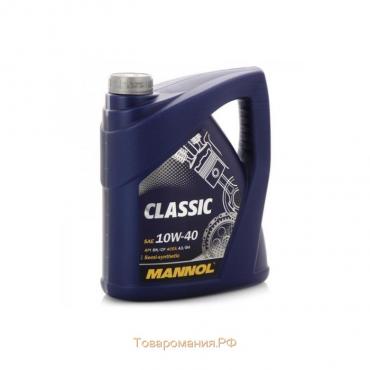 Масло моторное MANNOL 10w40 п/с Classic, 4 л