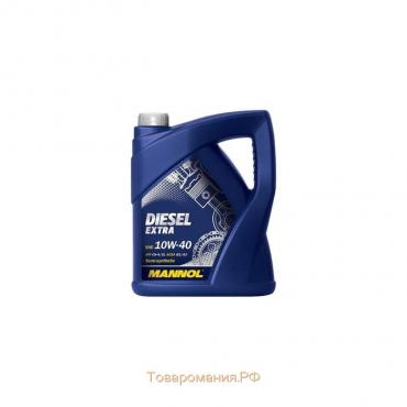 Масло моторное MANNOL 10w40 п/с Diesel Extra, 5 л