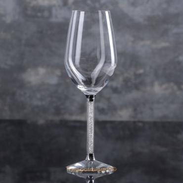 Бокал из стекла для вина «Даймонд», 450 мл, 9×23,5 см