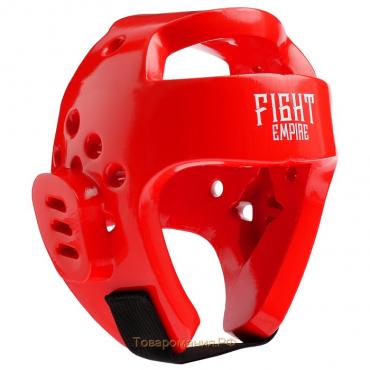 Шлем для тхэквондо FIGHT EMPIRE, красный, размер M