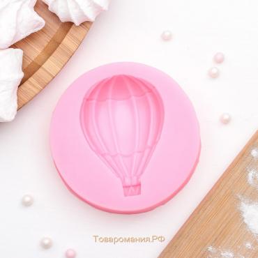 Молд «Воздушный шар», силикон, d=7,5 см, цвет МИКС