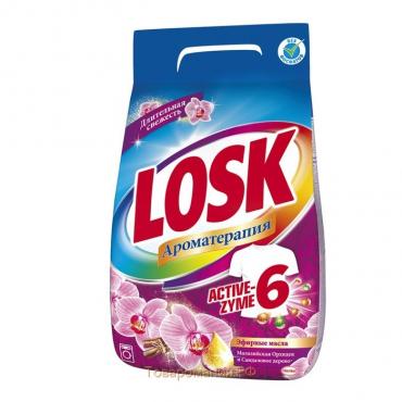 Стиральный порошок Losk Aroma «Орхидея и Макадамия», 2,7 кг