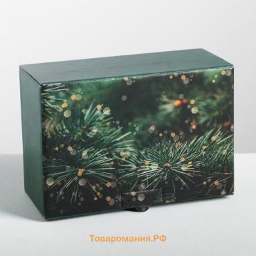 Складная коробка «Зимняя сказка», 22 х 15 х 10 см, Новый год