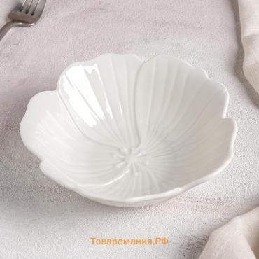 Блюдо «Цветочек», 15.5×4.5 см, керамика