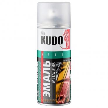 Краска металлик KUDO 301 ива серебристая, 520 мл, аэрозоль KU-41301