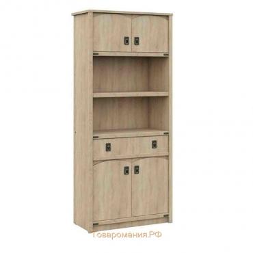 Шкаф «Валенсия», 1 ящик, 4 двери, 91×45×209 см, цвет дуб сонома