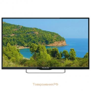 Телевизор Polarline 32PL14TC-SM, 32", 1366x768, DVB-T2, 3xHDMI, 2xUSB, SmartTV, чёрный