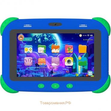Планшет Digma Citi Kids MT8321, RAM2Гб,  ROM32, 7", 3G, 2Mpix, 0.3Mpix, Android 9.0, синий