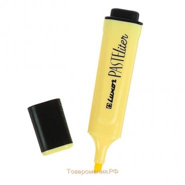 Маркер текстовыделитель Luxor Pasteliter, 5.0 мм, пастельный жёлтый