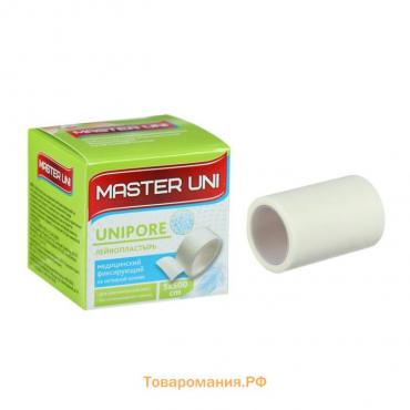 MASTER UNI UNIPORE Лейкопластырь 5 х 500 см на нетканой основе