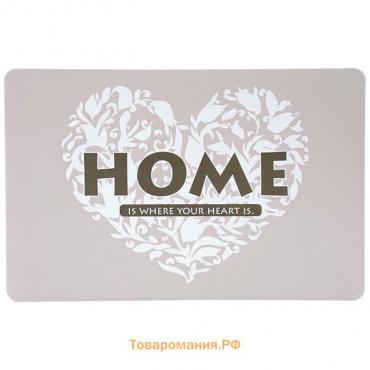 Подставка под горячее Home 43.5×28×0.07 см