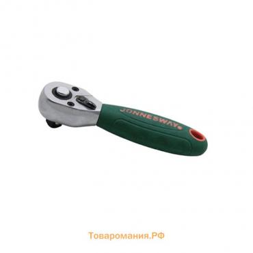 Трещотка силовая Jonnesway R2902B, 110 мм, 36 зубцов, 1/4", короткая