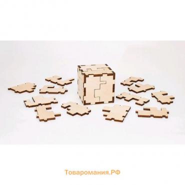 Деревянный конструктор-головоломка «Cube 3D puzzle»