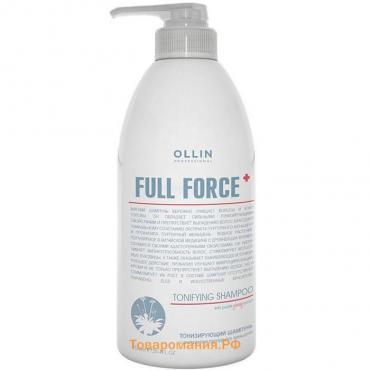 Шампунь для очищения волос Ollin Professional Full Force, тонизирующий, с экстрактом пурпурного женьшеня, 750 мл