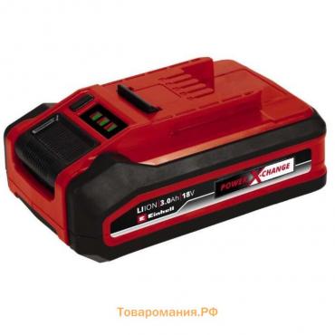 Аккумулятор PXC Plus Einhell 4511501, 18 В, 3 Ач, Li-Ion, противоударный корпус