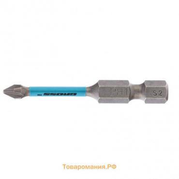 Набор бит торсионных Gross 11485, сталь S2, PH1 х 50 мм, 1/4", 2 шт.