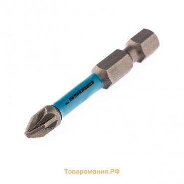 Набор бит торсионных Gross 11488, сталь S2, PZ2x50 мм, 1/4", 2 шт