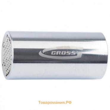 Головка многоразовая Gross 13190, хромированная, 1/2", 11-32 мм