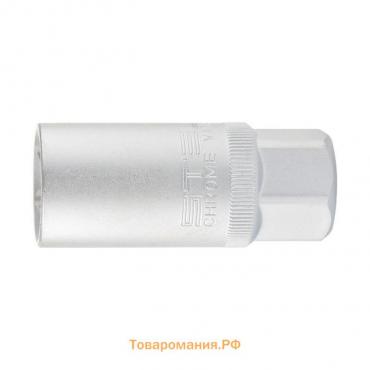 Головка свечная Stels 13637, 12-ти гранная, 1/2", 21 мм