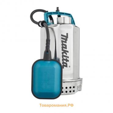 Насос дренажный Makita PF0403, 400 Вт, подъём 6,5 м, 120 л/мин, кабель 10 м