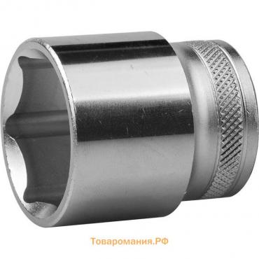 Торцовая головка Kraftool 27805-30_z01, Cr-V, FLANK, хромосатинированная, 1/2", 30 мм