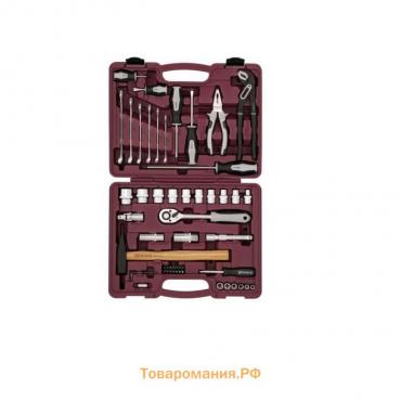 Набор инструментов UTS0056 Thorvik 52057, универсальный, 1/4", 1/2"DR, 56 предметов