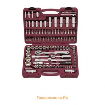 Набор инструментов UTS0108 Thorvik 52062, универсальный, 1/4", 1/2", 108 предметов