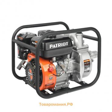 Мотопомпа PATRIOT MP2036S, 4Т, бенз., 4050 Вт, 5.5 л.с, 600 л/мин, вход 50 мм