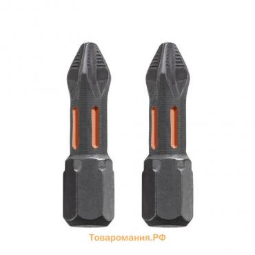 Бита  KWB TORSION, PH2, 25 мм, сталь TQ60, 2 шт