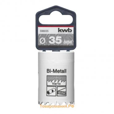 Коронка KWB HSS BI-METALL, сверление 35х38 мм