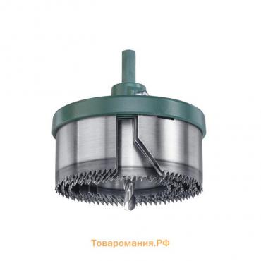 Коронка пильная KWB, 40-81х32 мм, сталь AISI1085, сверло 6х64 мм, хвостовик d=8 мм