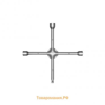 Ключ баллонный KRAFT KT 700560, крестовой, усиленный, 17 х 19 х 21, 1/2"