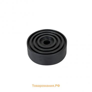 Опора для подкатного домкрата KRAFT KT 705016, d 100 мм, h 33 мм