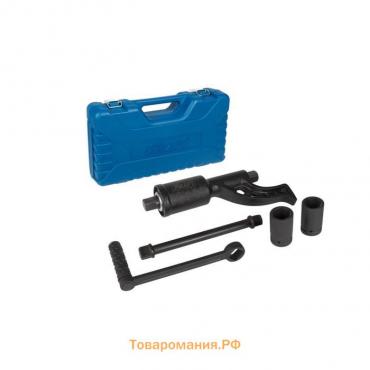 Гайковерт механический KRAFT KT 705040, 1", 3800 Нм, удлиненный, с головками 32, 33 мм