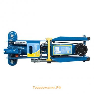 Домкрат подкатной KRAFT KT 820008, высота подъема 135-350 мм, 2,3 т