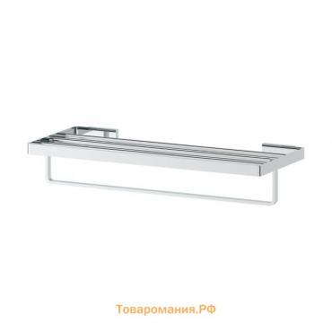 Полка для полотенец со штангой 60 cm, хром