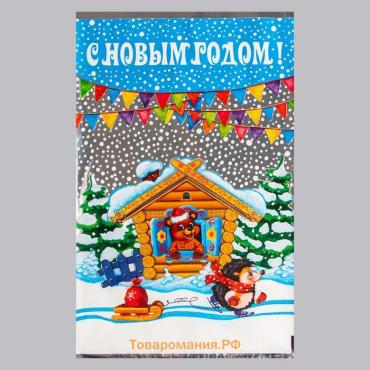 Пакет подарочный "Теремок", 25 х 40 см