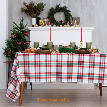 Скатерть "" Нoliday decoration 149х180см, 100% хлопок, репс 210 г/м2