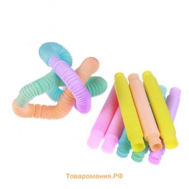 Игрушка-антистресс Pop Tubes, набор 12 шт., цвета МИКС