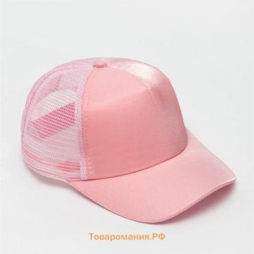 Кепка для девочки "Искра" MINAKU цвет розовый, р-р 54