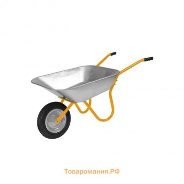 Тачка садовая, одноколёсная: груз/п 90 кг, объём 65 л