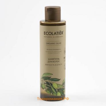 Шампунь для волос Ecolatier Green «Мягкость & Блеск», 250 мл