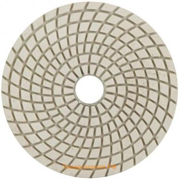 Алмазный гибкий шлифовальный круг "Черепашка" TRIO-DIAMOND, для мокр. шлиф., 100 мм, №400